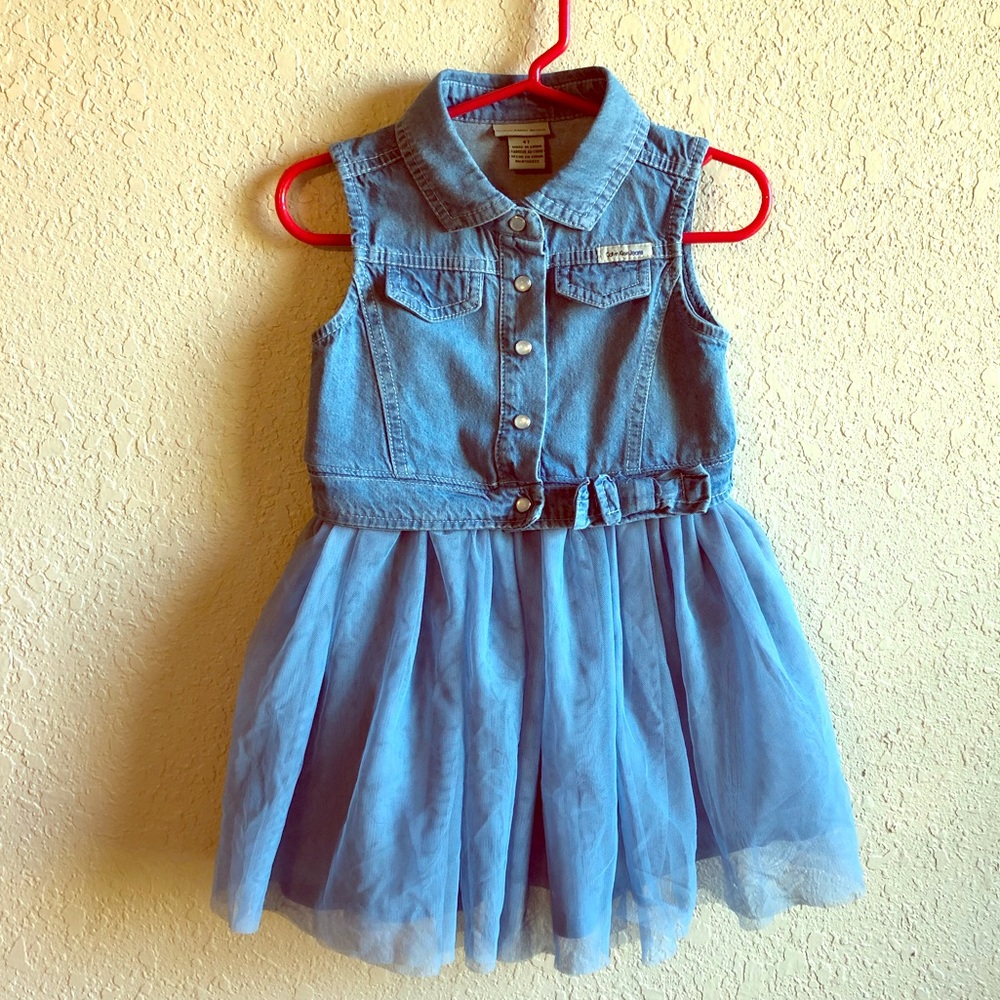 Girls Calvin Klein Denim Dress 👗 👧🏽